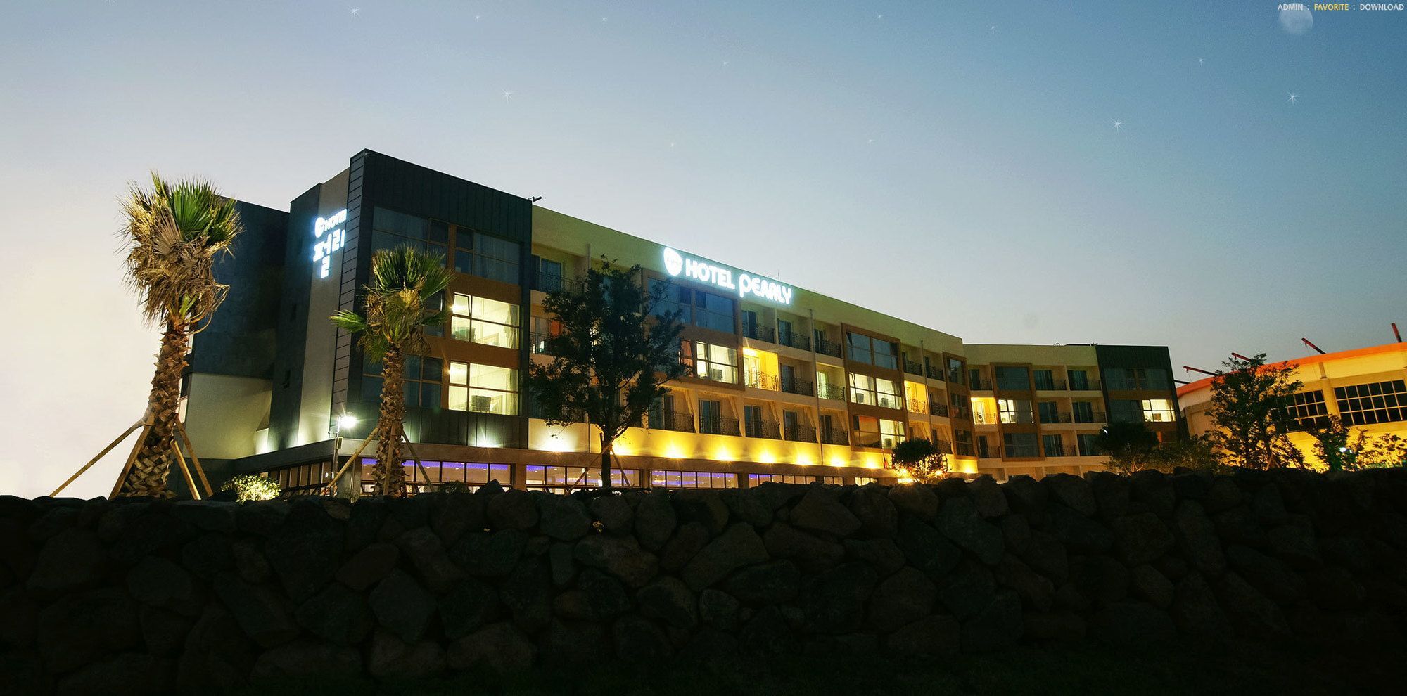 Pearly Hotel Jeju Exterior foto